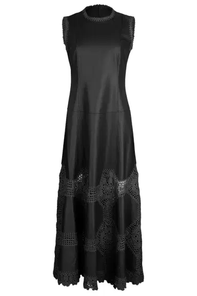 Ulla Johnson Ilana Crochet Dress - Noir | Thumbnail 1