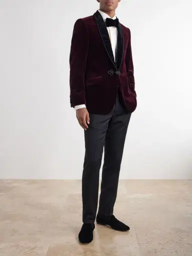 Favourbrook Cotton-Velvet Tuxedo Jacket - Men | Thumbnail 2