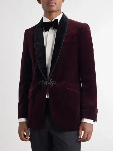 Favourbrook Cotton-Velvet Tuxedo Jacket - Men | Thumbnail 3