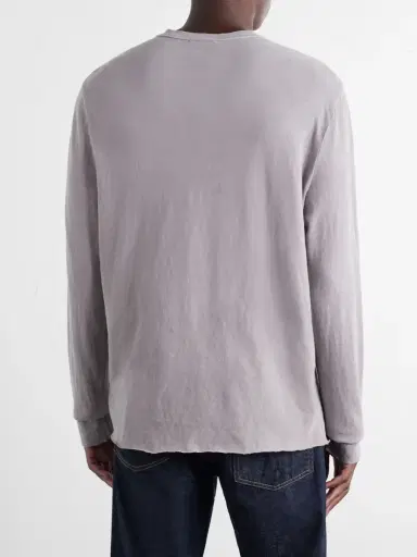 James Perse Cotton-Jersey Henley T-Shirt - Men | Thumbnail 4 James Perse Cotton-Jersey Henley T-Shirt - Men | Thumbnail 4