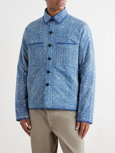 Kardo Wynton Printed Cotton Blouson Jacket - Men | Thumbnail 3 Kardo Wynton Printed Cotton Blouson Jacket - Men | Thumbnail 3