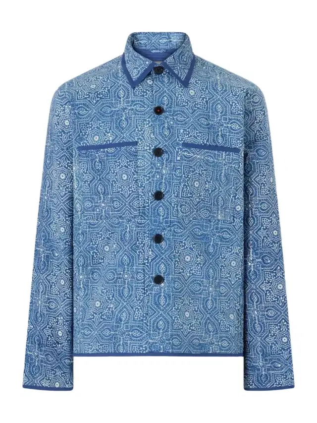 Kardo Wynton Printed Cotton Blouson Jacket - Men