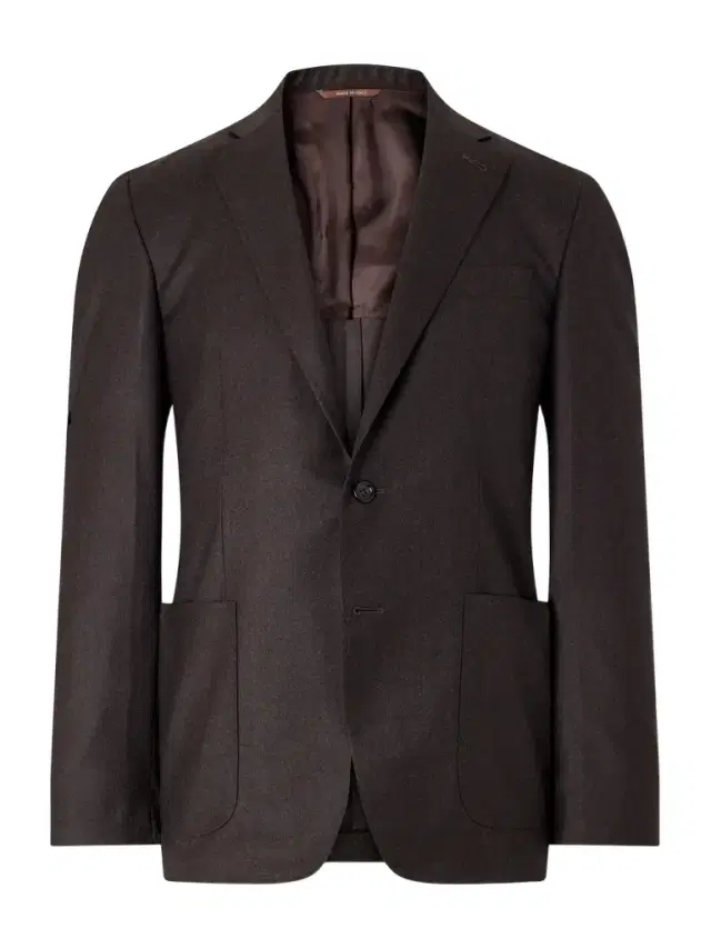 Canali Kei Wool Suit Jacket - Men