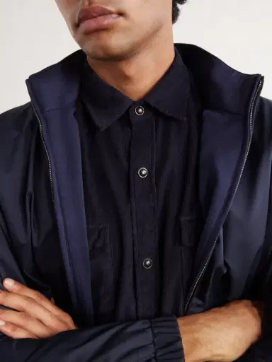Canali Cotton-Corduroy Shirt - Men | Thumbnail 5 Canali Cotton-Corduroy Shirt - Men | Thumbnail 5