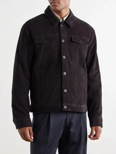 James Perse Stretch-Cotton Corduroy Blouson Jacket - Men | Thumbnail 3