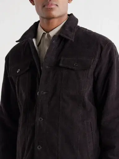 James Perse Stretch-Cotton Corduroy Blouson Jacket - Men | Thumbnail 5