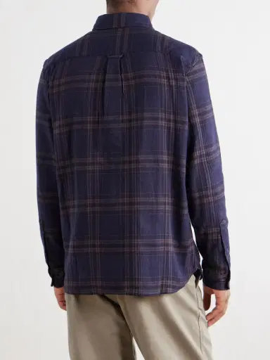 Kardo Ronald Checked Cotton Shirt - Men | Thumbnail 4 Kardo Ronald Checked Cotton Shirt - Men | Thumbnail 4