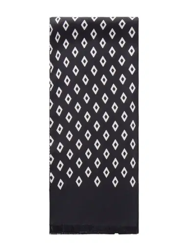 Favourbrook Fringed Silk-Jacquard Scarf - Men | Thumbnail 1 Favourbrook Fringed Silk-Jacquard Scarf - Men | Thumbnail 1