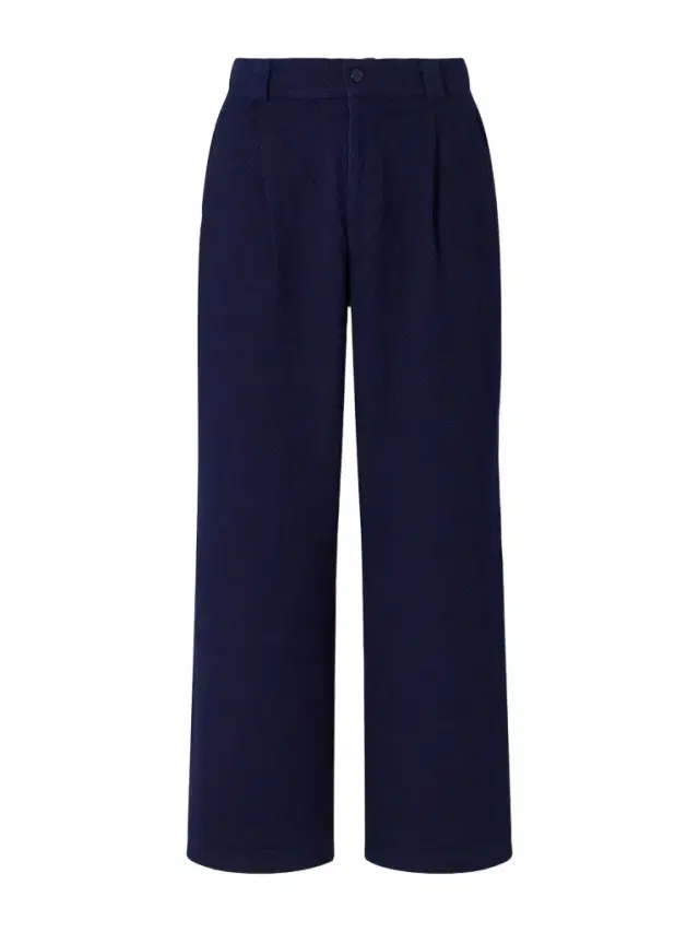 Blue Blue Japan Straight-Leg Pleated Sashiko-Cotton Trousers - Men