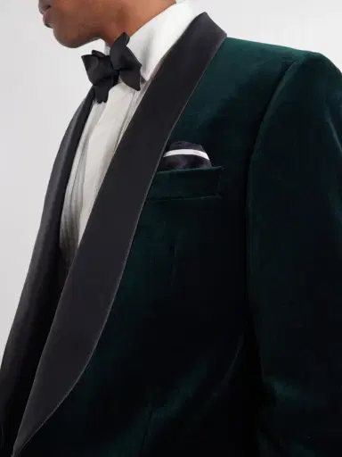 Favourbrook Satin-Trimmed Cotton-Velvet Tuxedo Jacket - Men | Thumbnail 5