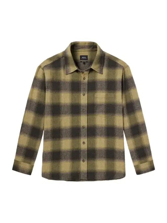 A.P.C. Malaury Checked Wool-Blend Flannel Shirt - Men