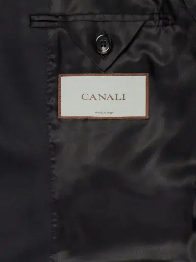 Canali Shawl-Collar Satin-Trimmed Cotton-Velvet Tuxedo Jacket - Men | Thumbnail 6