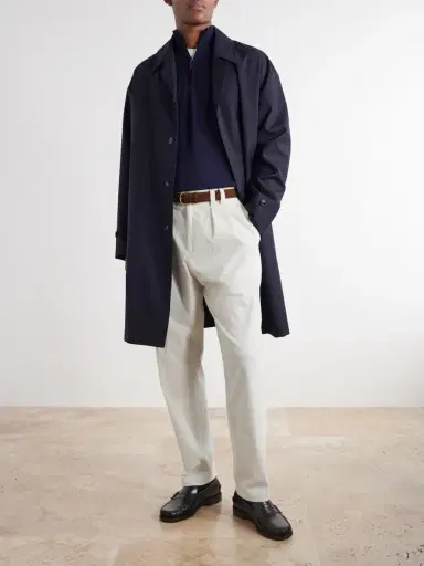 Canali Wool Half-Zip Sweater - Men | Thumbnail 2