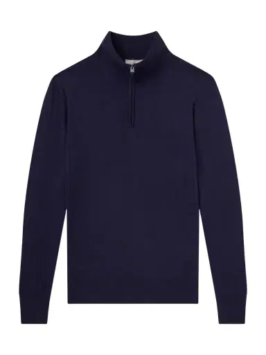 Canali Wool Half-Zip Sweater - Men | Thumbnail 1