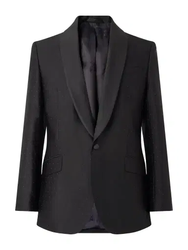 Favourbrook Polka-Dots Wool and Silk-Blend Tuxedo Jacket - Men | Thumbnail 1