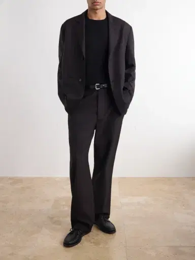Margaret Howell Straight-Leg Wool Trousers - Men | Thumbnail 2