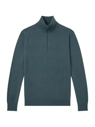 Massimo Alba Liam Cashmere Half-Zip Sweater - Men | Thumbnail 1 Massimo Alba Liam Cashmere Half-Zip Sweater - Men | Thumbnail 1