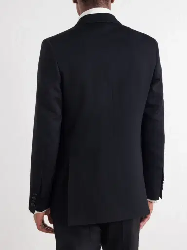Favourbrook Grosgrain-Trimmed Double-Breasted Wool Tuxedo Jacket - Men | Thumbnail 4