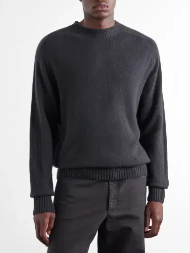 Margaret Howell Seamless Merino Wool and Cashmere-Blend Sweater - Men | Thumbnail 3