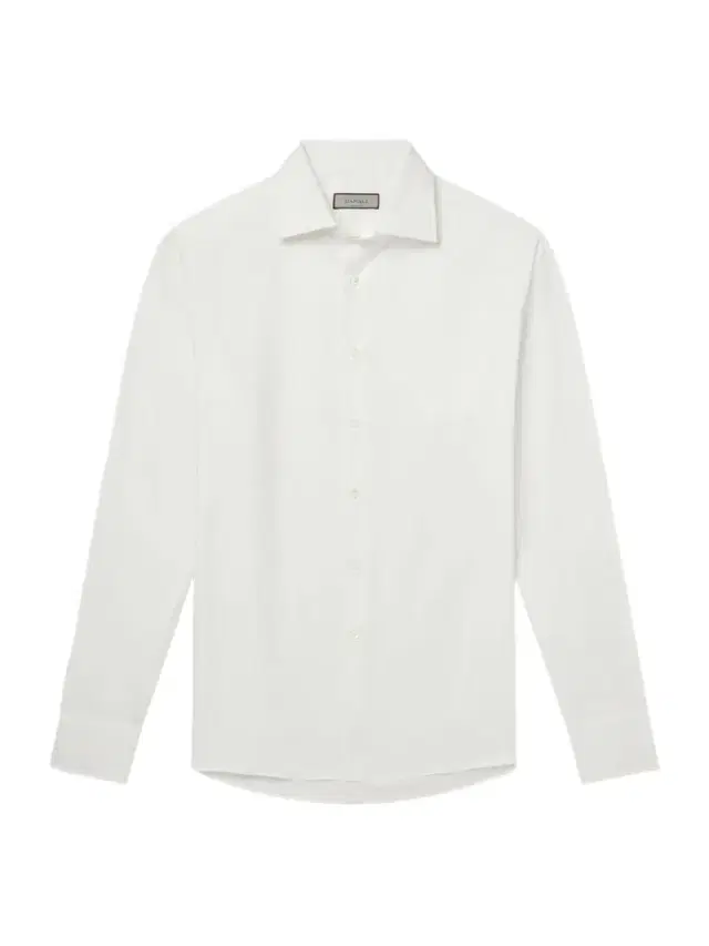 Canali Cotton-Herringbone Shirt - Men