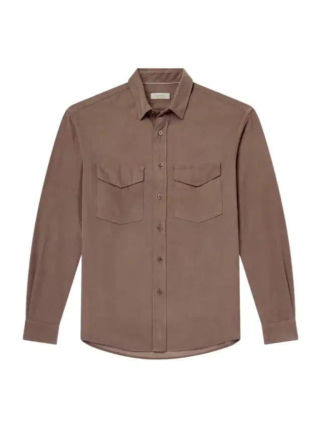 Canali Cotton-Corduroy Shirt - Men