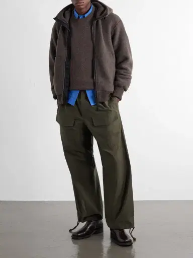 Canada Goose Chilliwack Hooded Wool-Blend Fleece Bomber Jacket - Men | Thumbnail 2 Canada Goose Chilliwack Hooded Wool-Blend Fleece Bomber Jacket - Men | Thumbnail 2