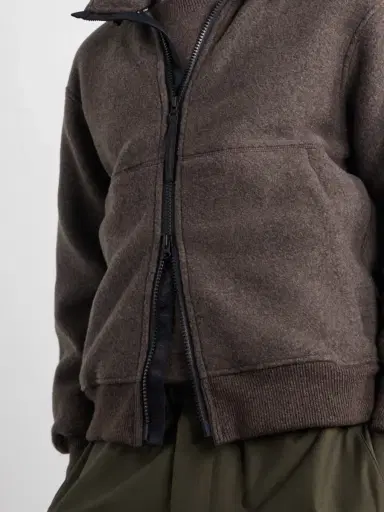 Canada Goose Chilliwack Hooded Wool-Blend Fleece Bomber Jacket - Men | Thumbnail 5 Canada Goose Chilliwack Hooded Wool-Blend Fleece Bomber Jacket - Men | Thumbnail 5