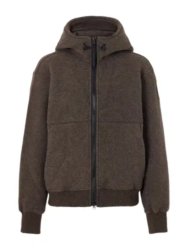 Canada Goose Chilliwack Hooded Wool-Blend Fleece Bomber Jacket - Men | Thumbnail 1 Canada Goose Chilliwack Hooded Wool-Blend Fleece Bomber Jacket - Men | Thumbnail 1
