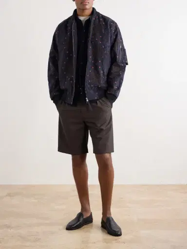 Kardo Max Embroidered Cotton Bomber Jacket - Men | Thumbnail 2