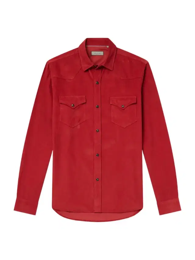Canali Cotton-Corduroy Shirt - Men