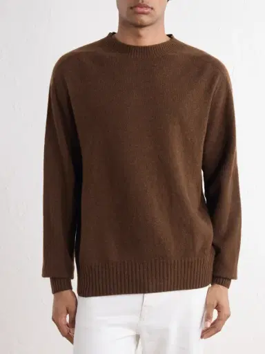 Margaret Howell Seamless Merino Wool and Cashmere-Blend Sweater - Men | Thumbnail 3 Margaret Howell Seamless Merino Wool and Cashmere-Blend Sweater - Men | Thumbnail 3