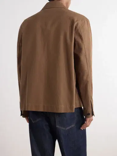 Margaret Howell MHL. Minimal Cotton-Drill Blazer - Men | Thumbnail 4