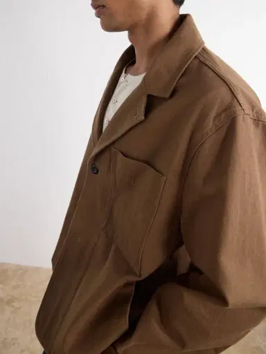 Margaret Howell MHL. Minimal Cotton-Drill Blazer - Men | Thumbnail 5