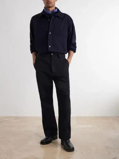 Margaret Howell Brushed Wool-Twill Shirt - Men | Thumbnail 2 Margaret Howell Brushed Wool-Twill Shirt - Men | Thumbnail 2