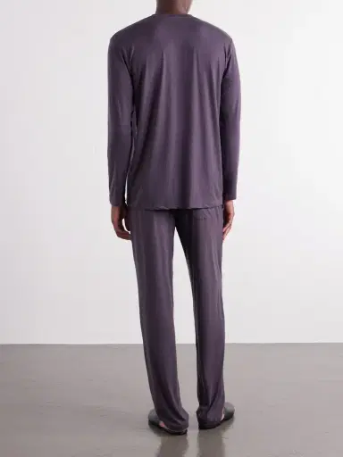 Zimmerli Mélange Modal-Blend Jersey Pyjama Set - Men | Thumbnail 4 Zimmerli Mélange Modal-Blend Jersey Pyjama Set - Men | Thumbnail 4