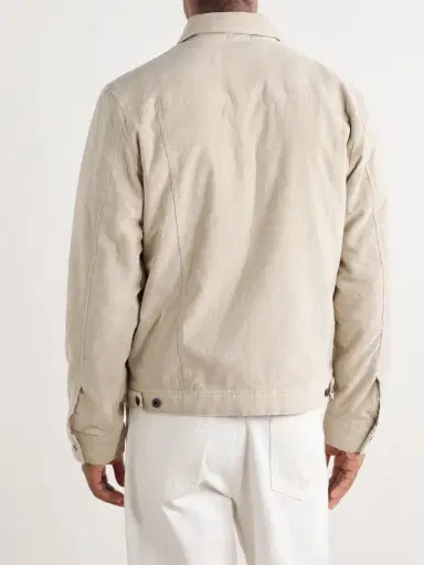 James Perse Stretch-Cotton Corduroy Blouson Jacket - Men | Thumbnail 4