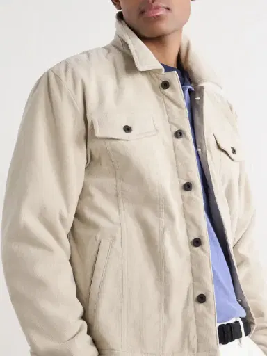 James Perse Stretch-Cotton Corduroy Blouson Jacket - Men | Thumbnail 5