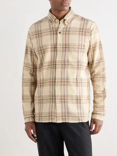 Kardo Ronald Checked Cotton Shirt - Men | Thumbnail 3 Kardo Ronald Checked Cotton Shirt - Men | Thumbnail 3