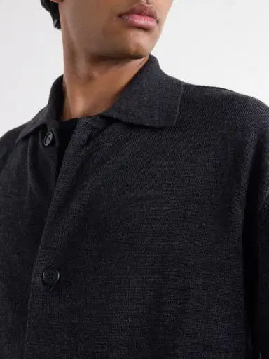 Margaret Howell Merino Wool Cardigan - Men | Thumbnail 5