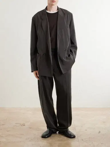 Lemaire Silk-Blend Suit Jacket - Men | Thumbnail 2