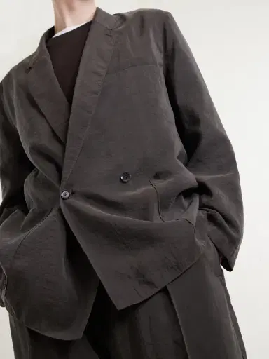Lemaire Silk-Blend Suit Jacket - Men | Thumbnail 5