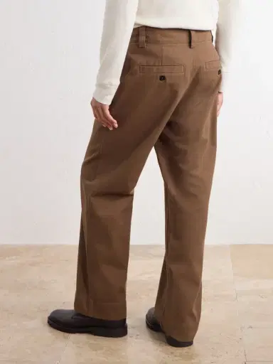Margaret Howell MHL. Simple Straight-Leg Cotton-Drill Trousers - Men | Thumbnail 4