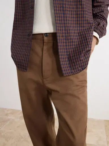 Margaret Howell MHL. Simple Straight-Leg Cotton-Drill Trousers - Men | Thumbnail 5