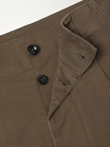 Margaret Howell MHL. Straight-Leg Pleated Cotton Trousers - Men | Thumbnail 6