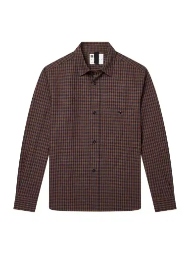 Margaret Howell MHL. Overall Checked Cotton and Linen-Blend Shirt - Men | Thumbnail 1