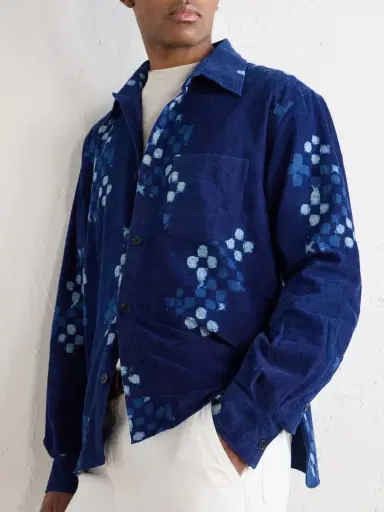 Kardo Luis Printed Cotton-Corduroy Shirt - Men | Thumbnail 5 Kardo Luis Printed Cotton-Corduroy Shirt - Men | Thumbnail 5