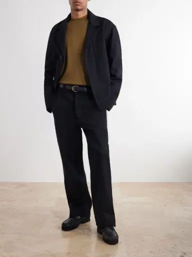 Margaret Howell MHL. Simple Straight-Leg Cotton-Drill Trousers - Men | Thumbnail 2