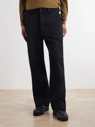 Margaret Howell MHL. Simple Straight-Leg Cotton-Drill Trousers - Men | Thumbnail 3