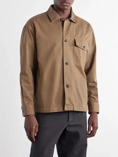 Margaret Howell MHL. Cotton-Twill Overshirt - Men | Thumbnail 3