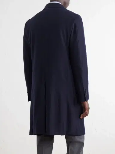 Canali Double-Breasted Wool Coat - Men | Thumbnail 4
